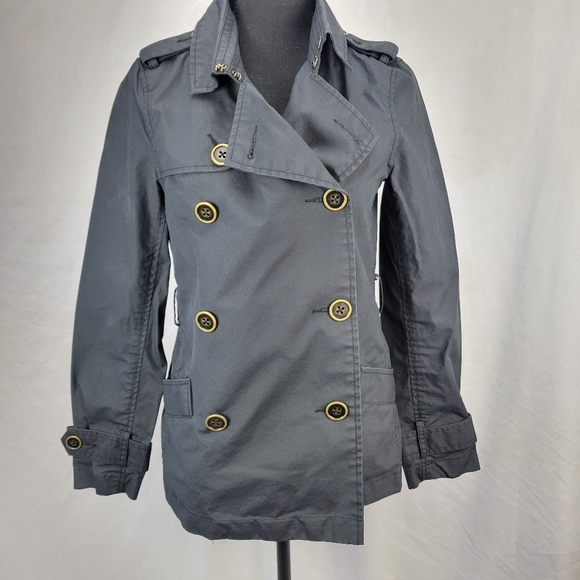 OLD NAVY Black Double Breasted jacket Size small - Picture 3 of 11